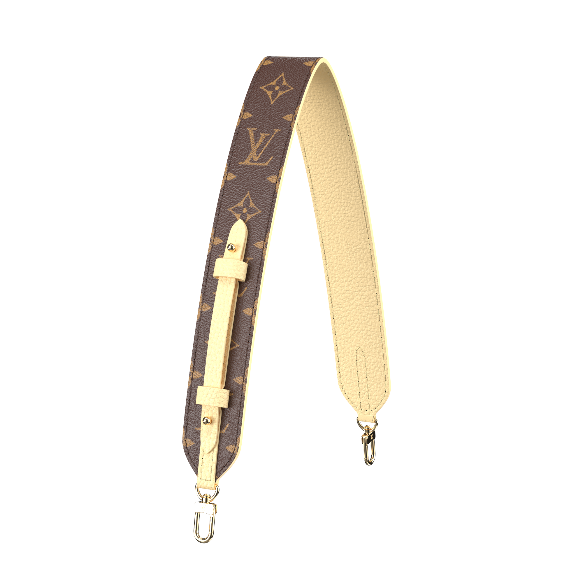 Short Strap 40 Monogram / Banana Yellow Monogram - Women - Small